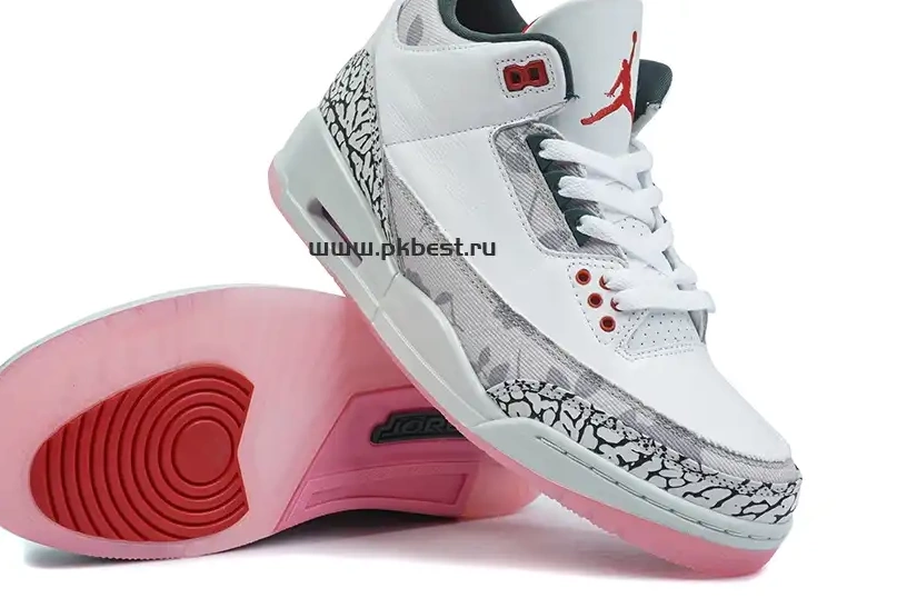 Rice GOD Wings READY PK Jordan MATERIALS 3 Jordan powder Air Retro ash RETAIL  TO SHIP 0505